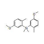 Bis(5-methoxy-2-methylphenyl)dimethylsilane