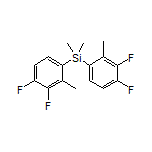Bis(3,4-difluoro-2-methylphenyl)dimethylsilane