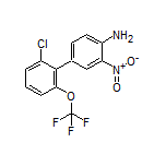 2’-Chloro-3-nitro-6’-(trifluoromethoxy)-[1,1’-biphenyl]-4-amine