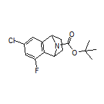 9-Boc-7-chloro-5-fluoro-1,2,3,4-tetrahydro-1,4-epiminonaphthalene