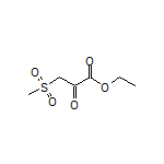 Ethyl 3-(Methylsulfonyl)-2-oxopropanoate