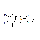 9-Boc-6,7-difluoro-5-methyl-1,4-dihydro-1,4-epiminonaphthalene