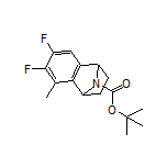 9-Boc-6,7-difluoro-5-methyl-1,2,3,4-tetrahydro-1,4-epiminonaphthalene