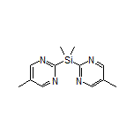 Dimethylbis(5-methyl-2-pyrimidinyl)silane