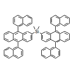 Bis[9,10-di(1-naphthyl)-2-anthryl]dimethylsilane