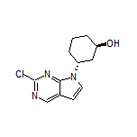 (1R,3R)-3-(2-Chloro-7H-pyrrolo[2,3-d]pyrimidin-7-yl)-1-cyclohexanol
