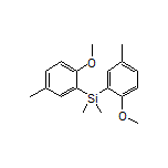 Bis(2-methoxy-5-methylphenyl)dimethylsilane