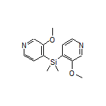 Bis(3-methoxy-4-pyridyl)dimethylsilane