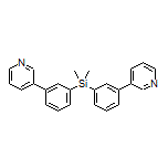 Dimethylbis[3-(3-pyridyl)phenyl]silane
