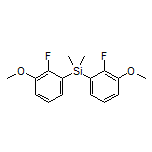 Bis(2-fluoro-3-methoxyphenyl)dimethylsilane
