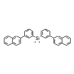 Dimethylbis[3-(2-naphthyl)phenyl]silane