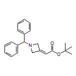 tert-Butyl 2-(1-Benzhydrylazetidin-3-ylidene)acetate