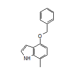 4-(Benzyloxy)-7-methyl-1H-indole