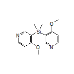 Bis(4-methoxy-3-pyridyl)dimethylsilane