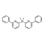 Dimethylbis(6-phenyl-2-pyridyl)silane
