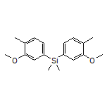 Bis(3-methoxy-4-methylphenyl)dimethylsilane