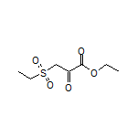 Ethyl 3-(Ethylsulfonyl)-2-oxopropanoate