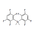 Dimethylbis(2,3,5,6-tetrafluorophenyl)silane