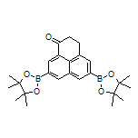 (1-Oxo-2,3-dihydro-1H-phenalene-5,8-diyl)diboronic Acid Bis(pinacol) Ester