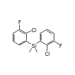 Bis(2-chloro-3-fluorophenyl)dimethylsilane