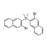 Bis(3-bromo-2-naphthyl)dimethylsilane