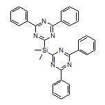 Bis(4,6-diphenyl-1,3,5-triazin-2-yl)dimethylsilane