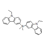 Bis(9-ethyl-9H-carbazol-3-yl)dimethylsilane