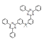 Bis[3-(4,6-diphenyl-1,3,5-triazin-2-yl)phenyl]dimethylsilane
