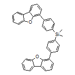2,2-Bis(4-benzo[2,3-b]benzo[d]furan-4-ylphenyl)-2-silapropane