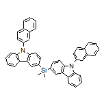 Dimethylbis[9-(2-naphthyl)-9H-carbazol-3-yl]silane