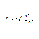 2-[(2-Chloroethyl)sulfonyl]-1,1-dimethoxyethane