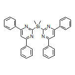 Bis(4,6-diphenyl-2-pyrimidinyl)dimethylsilane