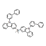 Bis[9-([1,1’-biphenyl]-3-yl)-9H-carbazol-3-yl]dimethylsilane