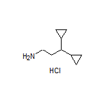 3,3-Dicyclopropyl-1-propanamine Hydrochloride