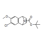9-Boc-6-chloro-7-methoxy-1,4-dihydro-1,4-epiminonaphthalene