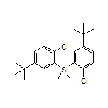 双[5-(叔丁基)-2-氯苯基]二甲基硅烷