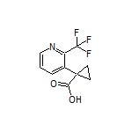 1-(2-(Trifluoromethyl)pyridin-3-yl)cyclopropanecarboxylic Acid