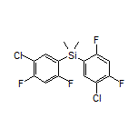 双(5-氯-2,4-二氟苯基)二甲基硅烷