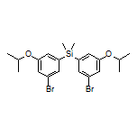 双(3-溴-5-异丙氧基苯基)二甲基硅烷