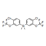 双[4-氯-3-(三氟甲氧基)苯基]二甲基硅烷