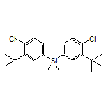 双[3-(叔丁基)-4-氯苯基]二甲基硅烷