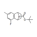 9-Boc-5-fluoro-7-methyl-1,2,3,4-tetrahydro-1,4-epiminonaphthalene