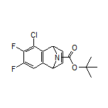 9-Boc-5-chloro-6,7-difluoro-1,4-dihydro-1,4-epiminonaphthalene
