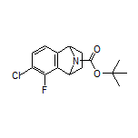 9-Boc-6-chloro-5-fluoro-1,2,3,4-tetrahydro-1,4-epiminonaphthalene