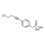 (4-(4-Chlorobut-1-yn-1-yl)benzyl)phosphonic Acid