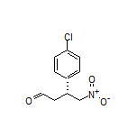 (R)-3-(4-Chlorophenyl)-4-nitrobutanal