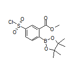 4-(Chlorosulfonyl)-2-(methoxycarbonyl)phenylboronic Acid Pinacol Ester