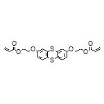 (Thianthrene-2,8-diylbis(oxy))bis(ethane-2,1-diyl) Diacrylate