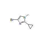 4-Bromo-2-cyclopropyl-1-methyl-1H-imidazole