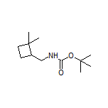 tert-Butyl ((2,2-Dimethylcyclobutyl)methyl)carbamate